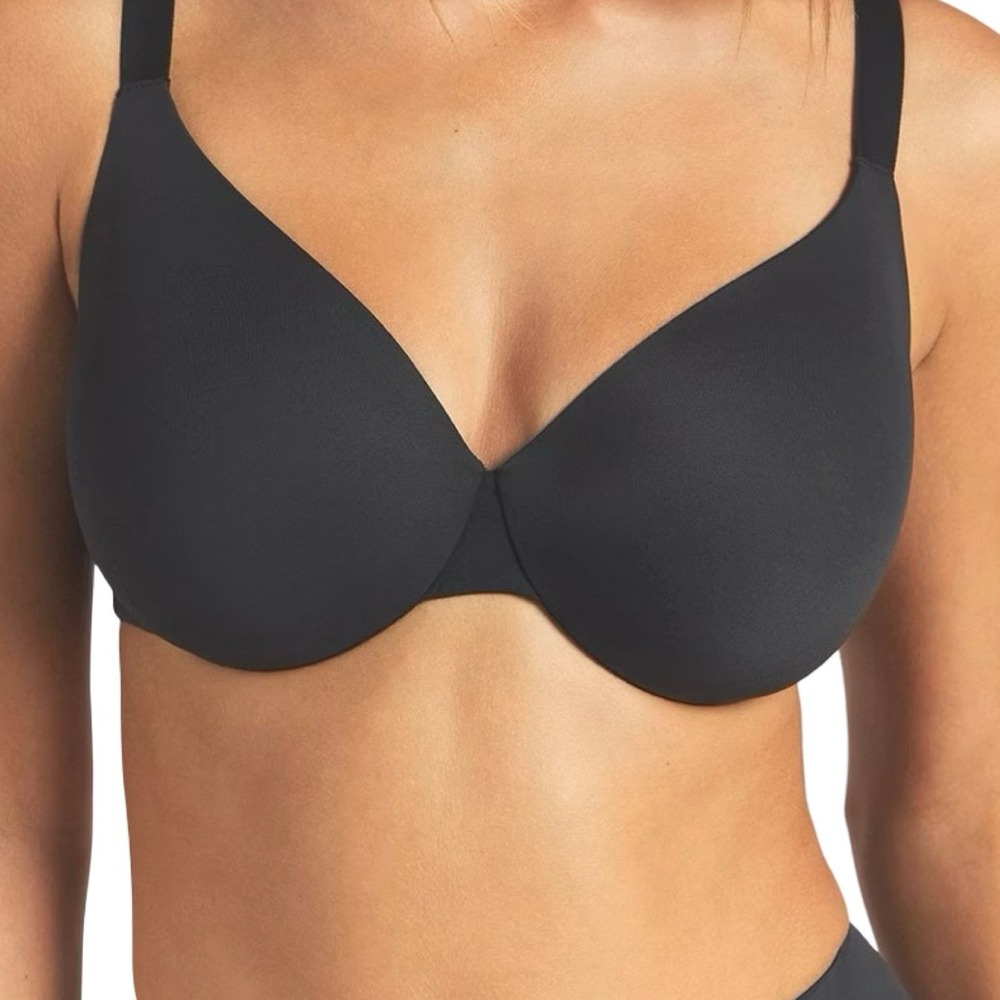 Skims Smoothing Intimates Full Coverage Lightly Lined Bra - Onyx - NWT - 38C - Picture 2 of 5